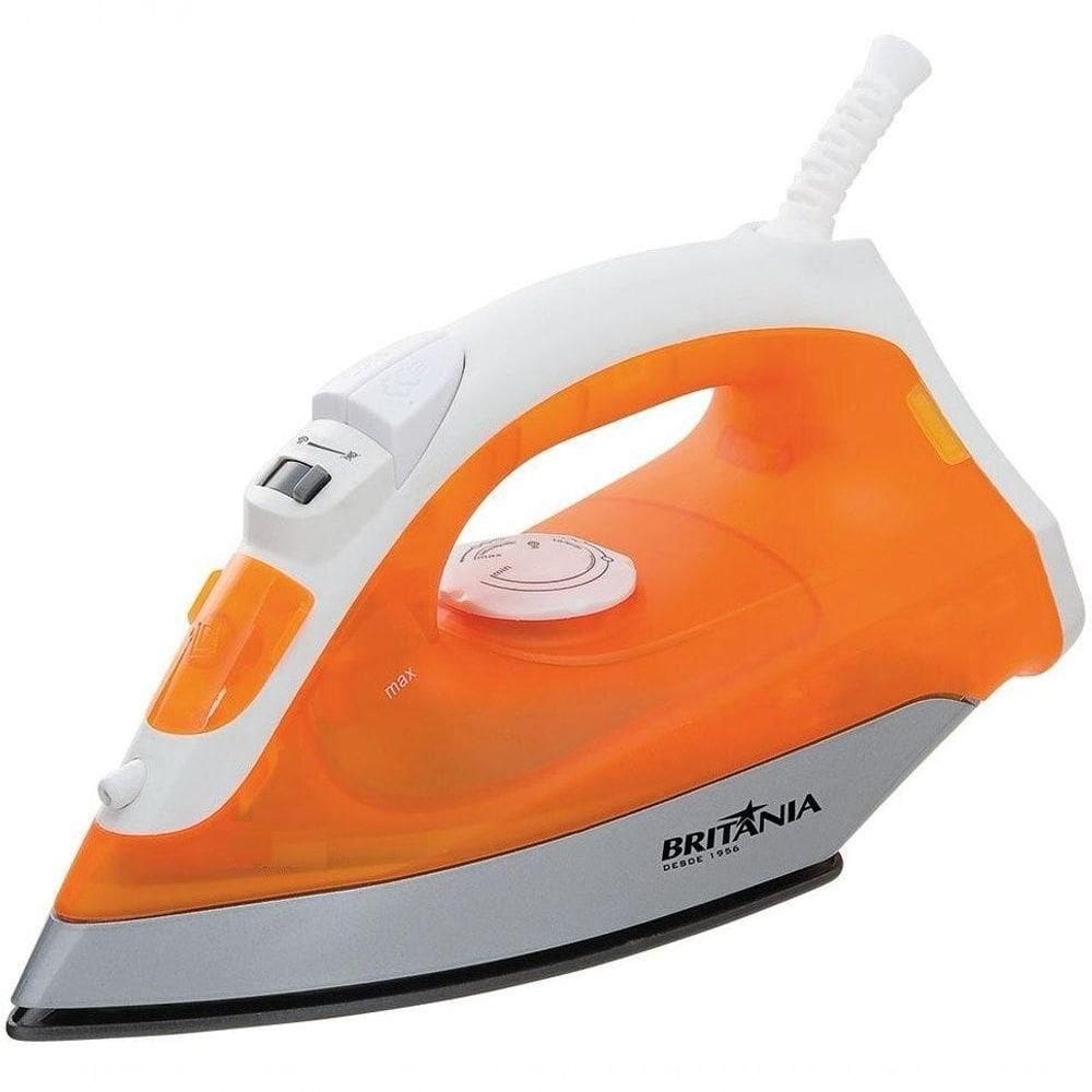 Ferro De Passar A Vapor Britania 1120w Laranja 220V