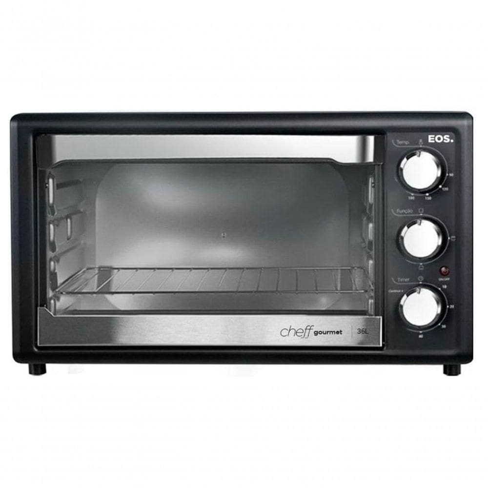 Forno Eletrico Eos 36l All Black 1500w Preto 110V