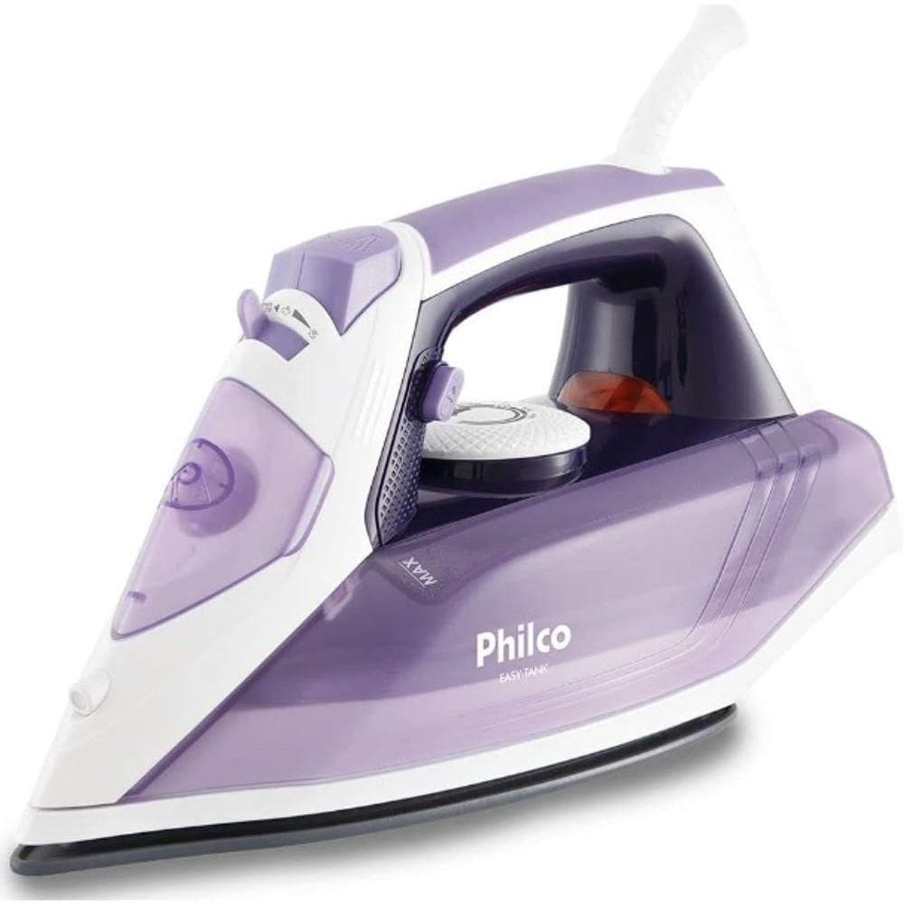 Ferro De Passar A Vapor Philco Ellegance Lilas 110V