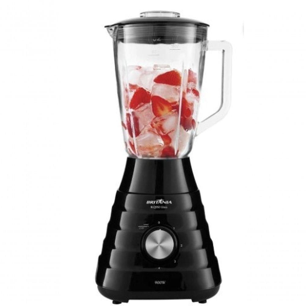Liquidificador Britania Jarra De Vidro Ellegance 900w 220V