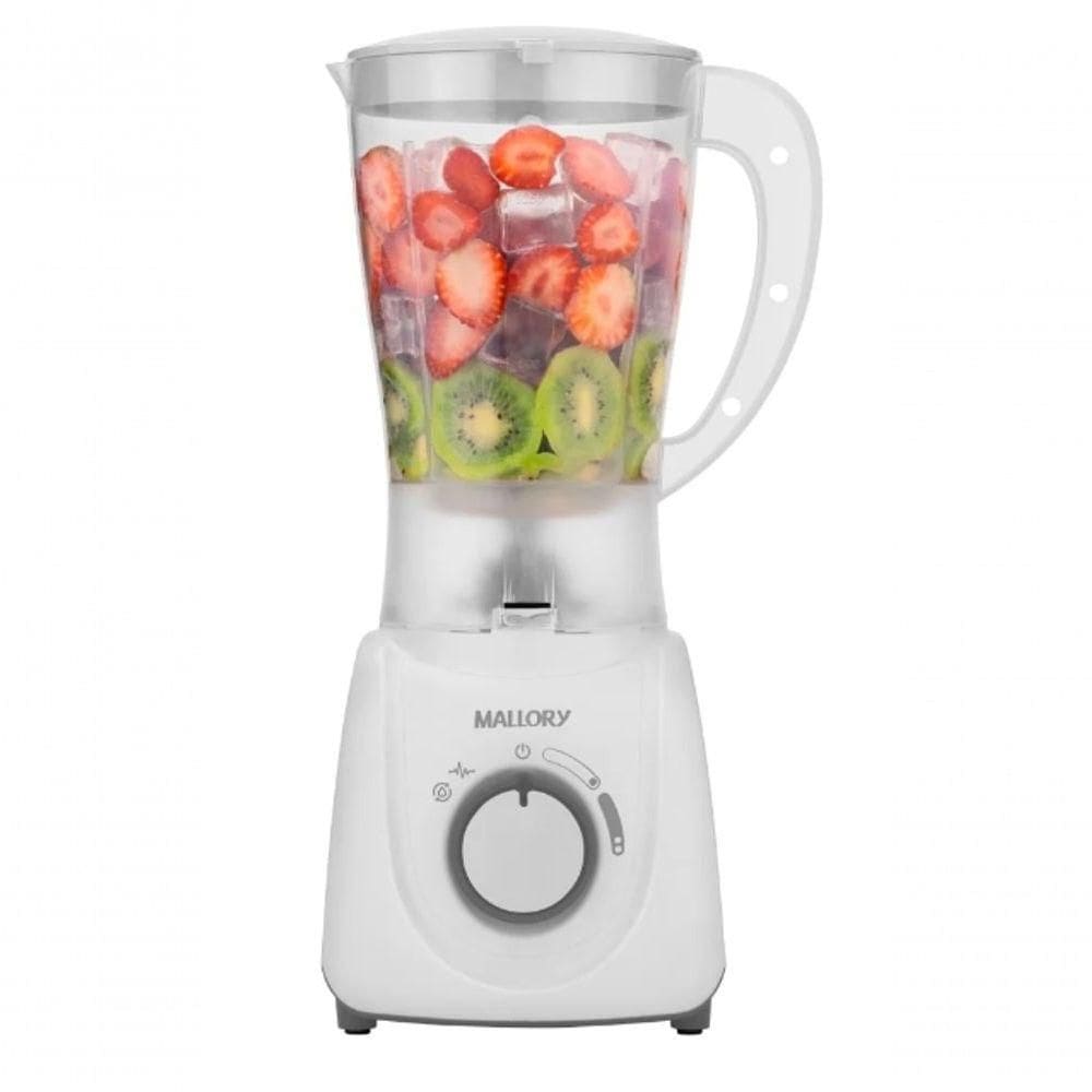 Liquidificador Mallory 600w 2 Velocidades Branco 110V