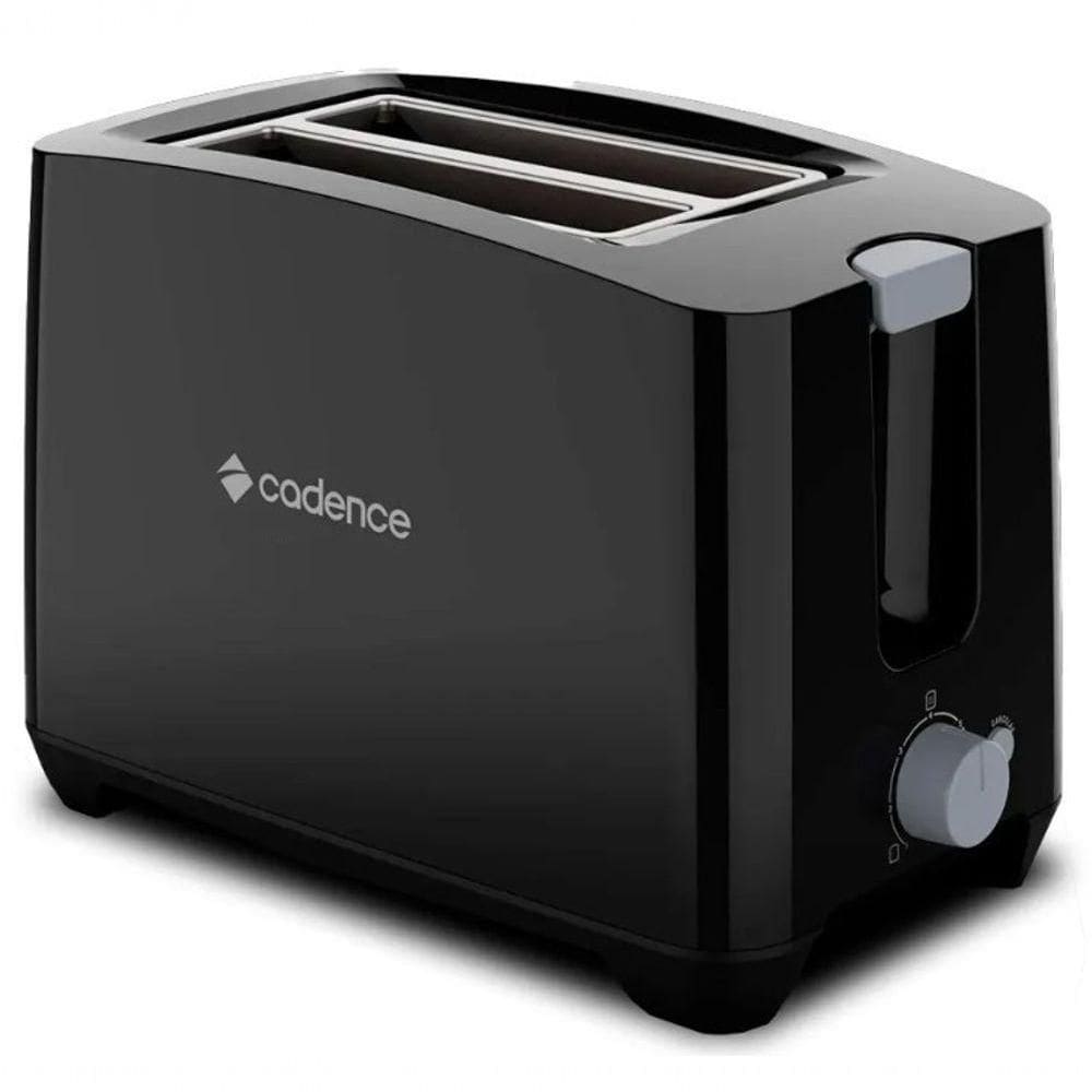 Torradeira Cadence 750w Bandeja Coletora 7 Niveis Luxx Black 220V