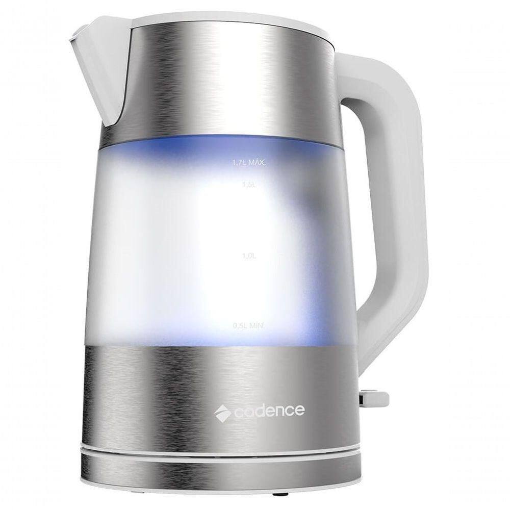 Chaleira Eletrica Cadence Acabamento Em Inox 220V