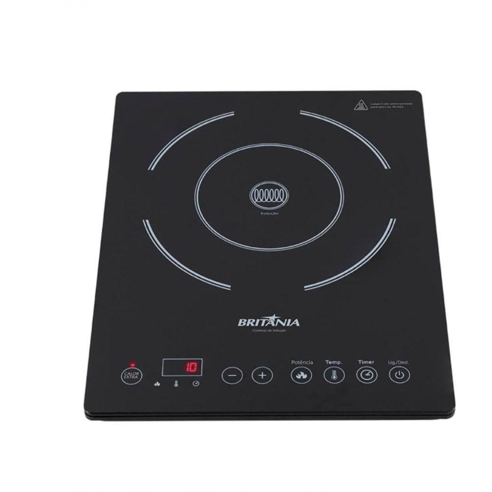 Cooktop De Inducao Britania Com Display Digital E Painel Touch 220V
