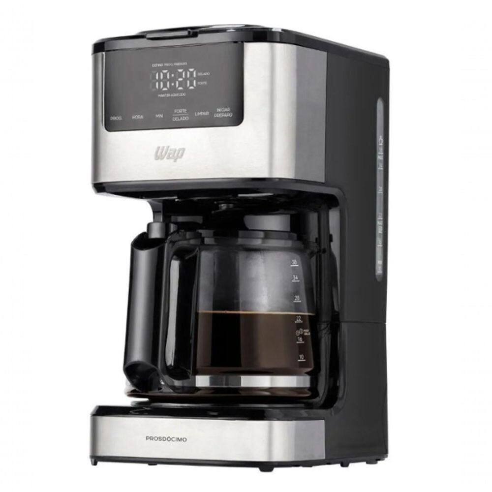 Cafeteira Smart Coffee Wap Faz 38 Xicaras Painel Digital 600w 220V