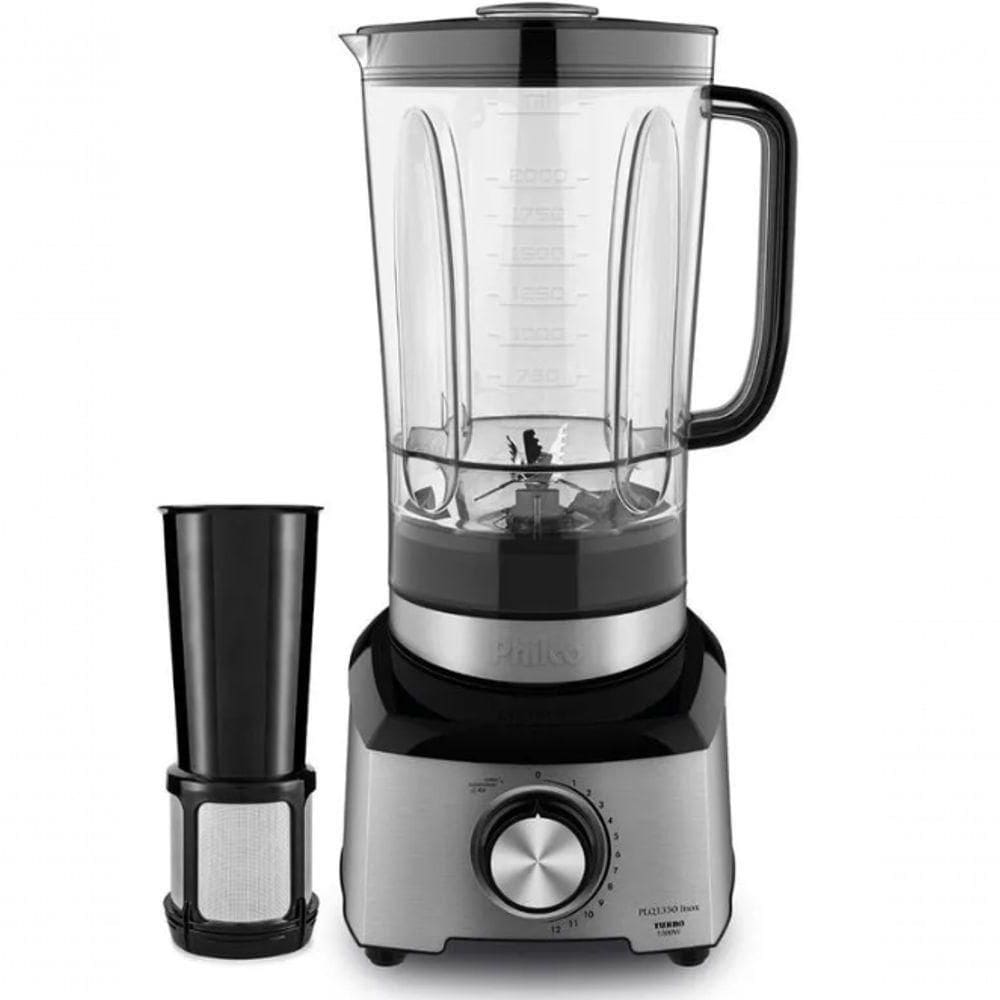 Liquidificador Philco Inox 1200w All Black Preto 220V