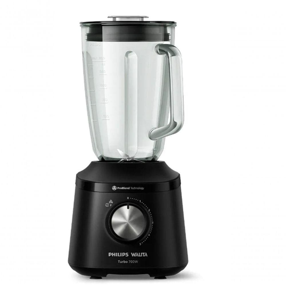 Liquidificador Walita 1000w 4 Laminas 5 Velocidades Jarra 3l Preto 220V
