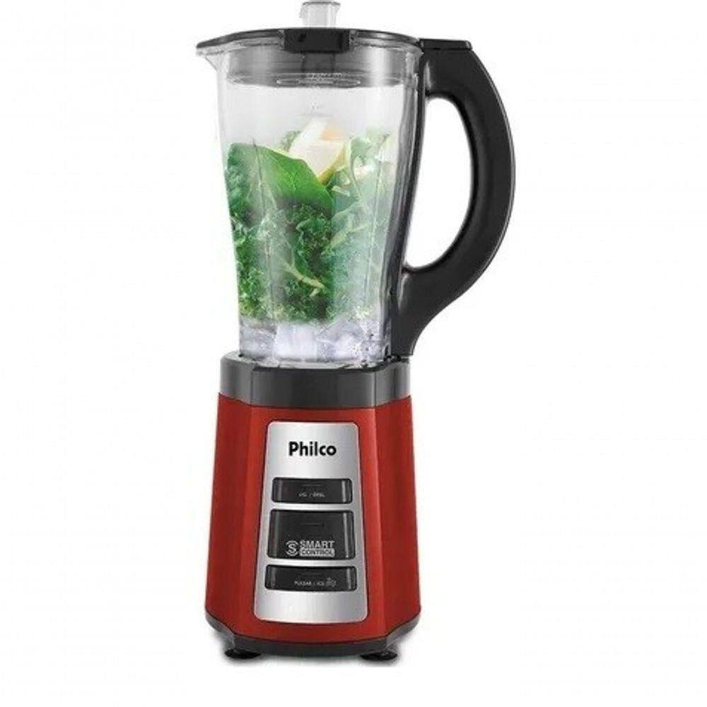 Liquidificador Inteligente Philco 600w 1,7l Com Jarra De Vidro 220V