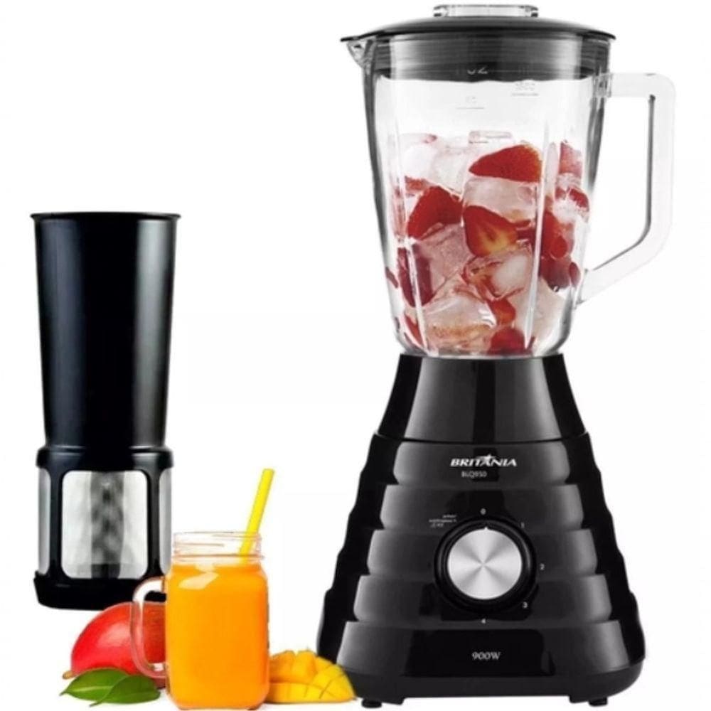 Liquidificador Britania Gourmet Ellegance 900w Preto 220V