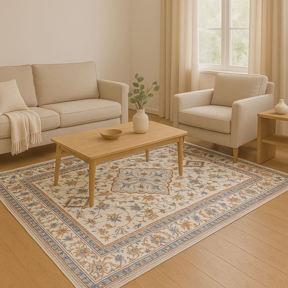 Tapete Vinci Pelo Baixo Antialérgico Impermeável 140x200cm Jolitex - Ravena
