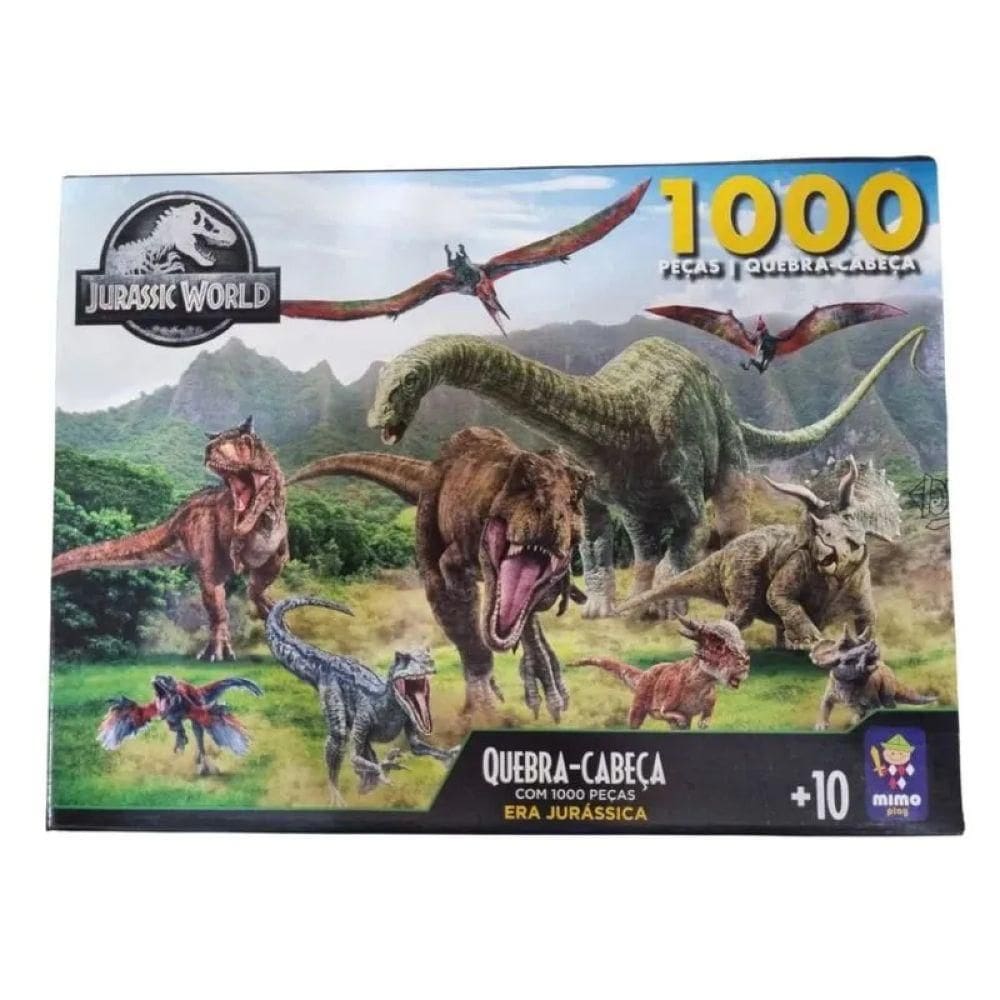 Quebra Cabeça 1000 pcs Era Jurássica 2092 - Mimo