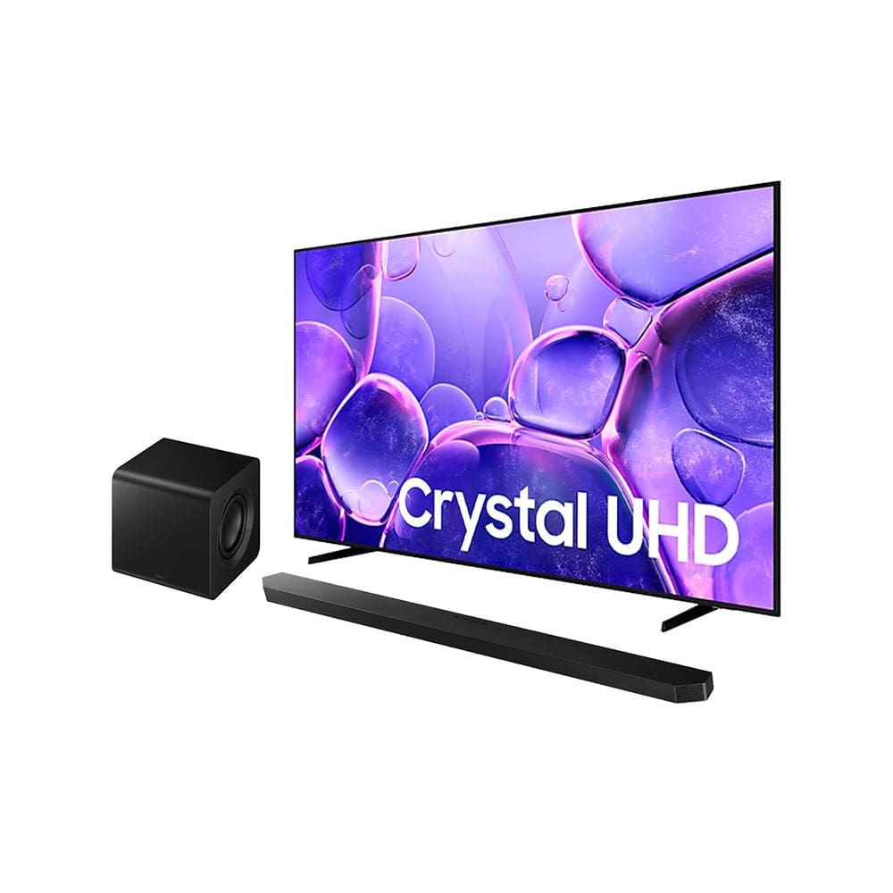 Combo Smart TV 85” Crystal UHD 4K U8100F 2025 + Soundbar HW-Q800F