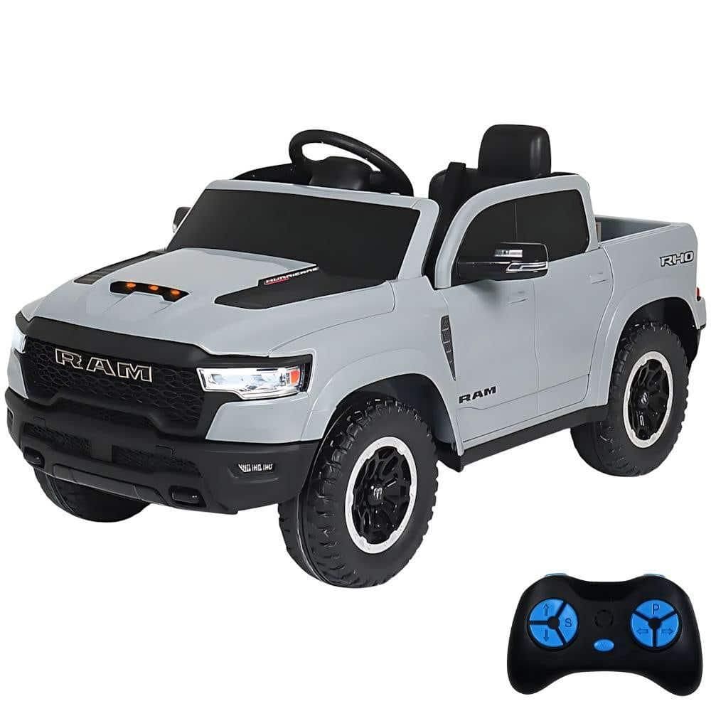 Carro Elétrico Infantil 12V Dodge RAM Cinza BEL