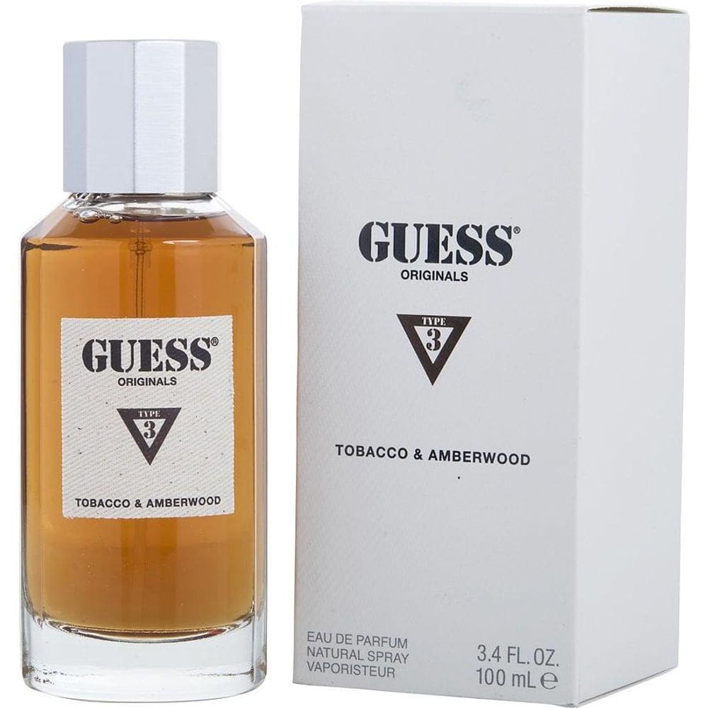 Perfume Unisex Guess Originals Type 3 Tobacco&Amberwood EDP Spray 100 Ml