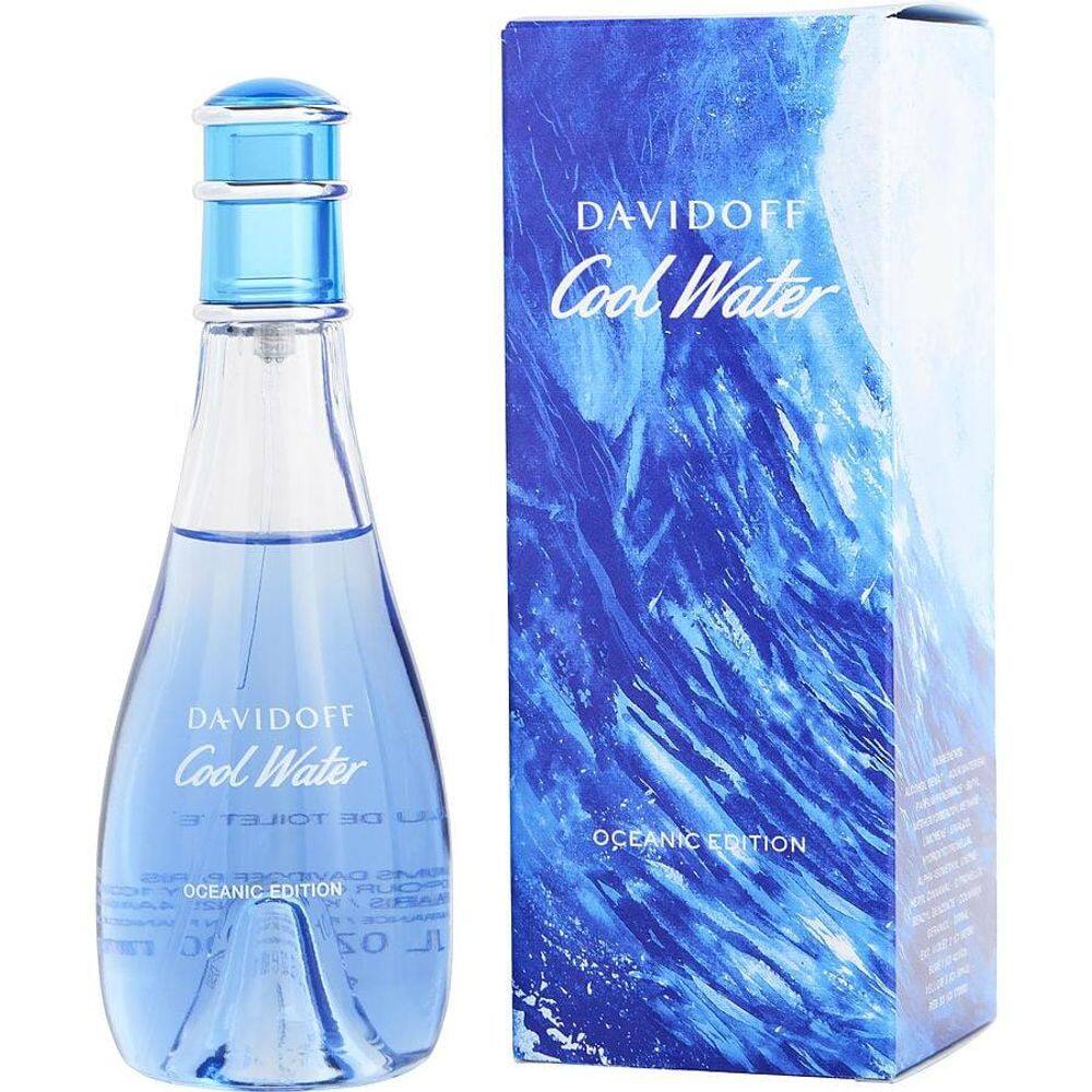 Perfume Feminino Davidoff Cool Water Oceanic Edt Spray 100 Ml