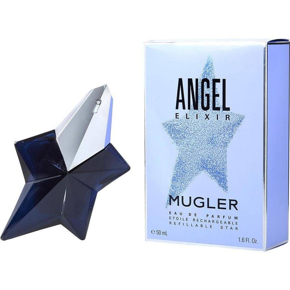Perfume Feminino Thierry Mugler Angel Elixir EDP Spray Recarregável 50 Ml