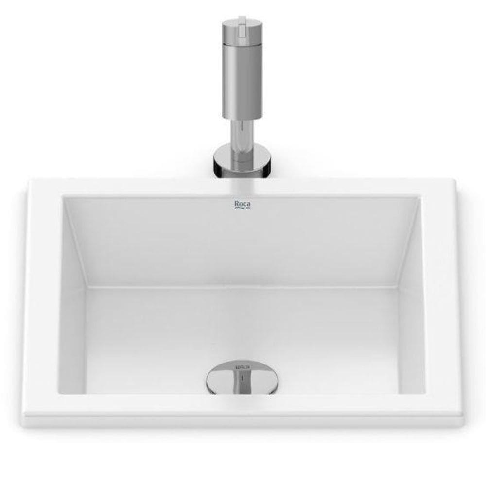 Cuba Sobrepor 41x41cm Optica Pq41 Branco Roca