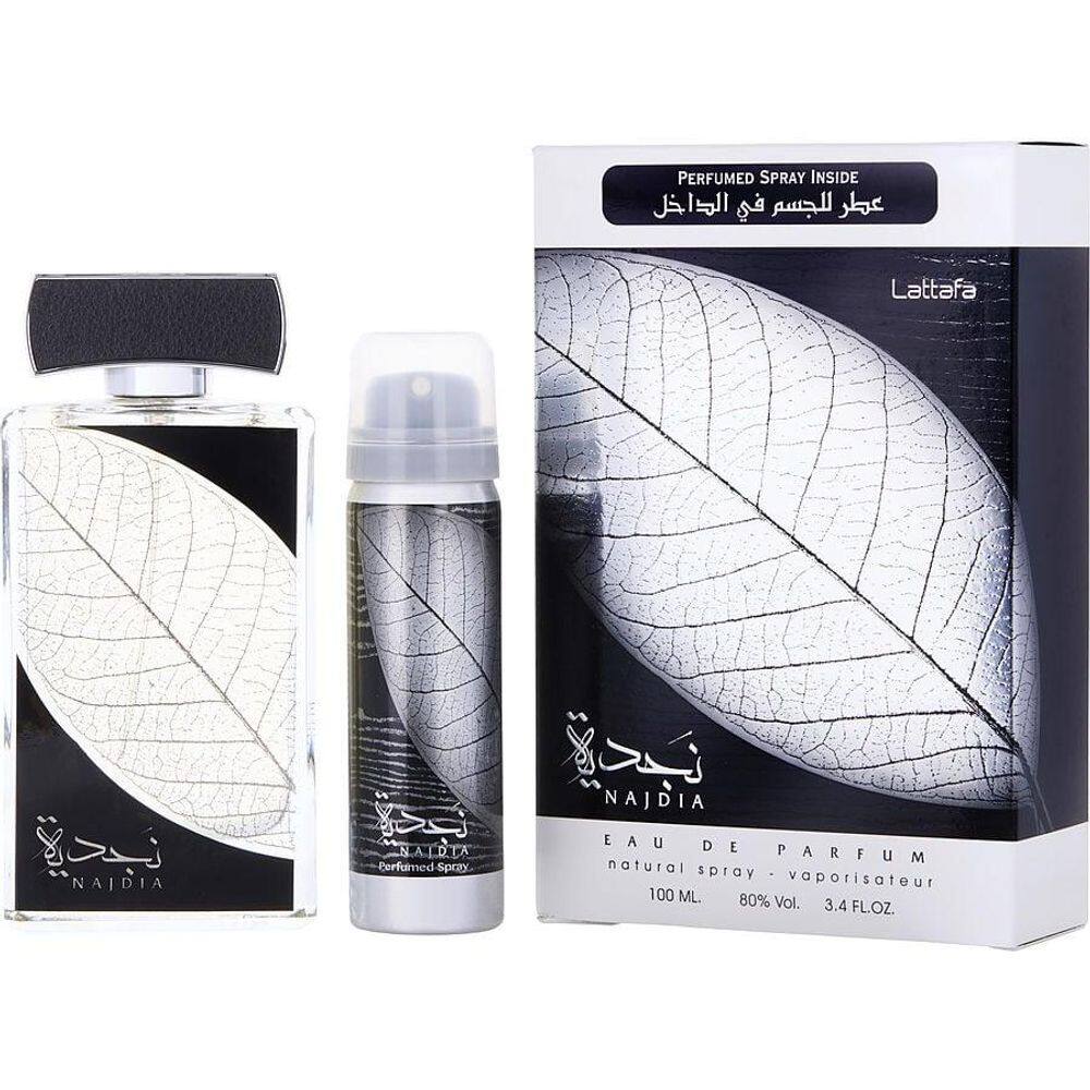 Perfume Unisex Lattafa Najdia Eau De Parfum Spray 100 Ml & Desodorante 50