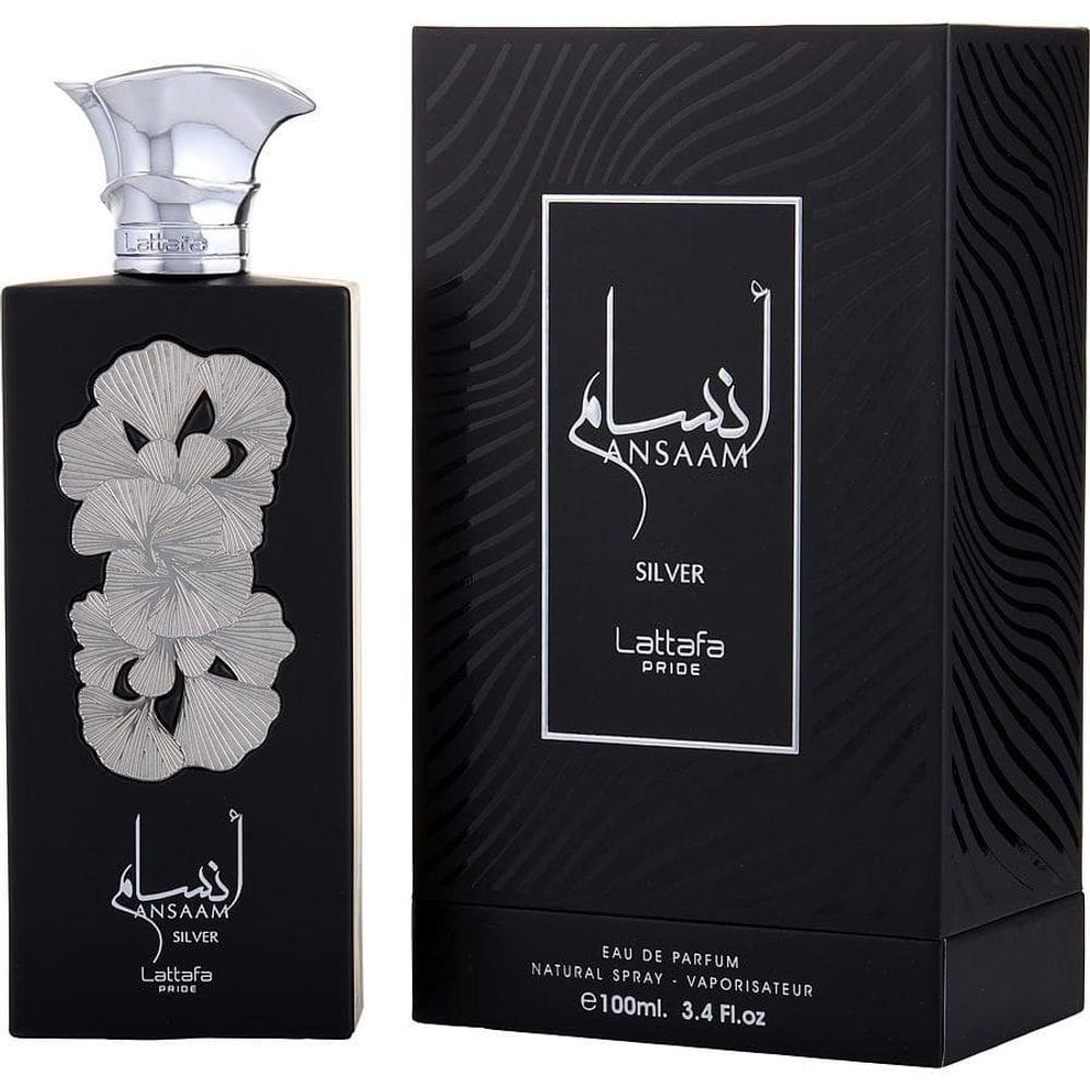 Perfume Unisex Lattafa Pride Ansaam Silver Eau De Parfum Spray 100 Ml