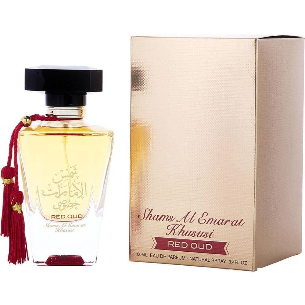 Perfume Unisex Ard Al Zaafaran Shams Emarat Khususi Red Oud EDP Spray 100 Ml