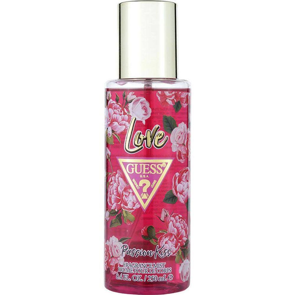 Água De Cheiro Feminino Guess Love Passion Kiss Fragrance Mist 250 Ml