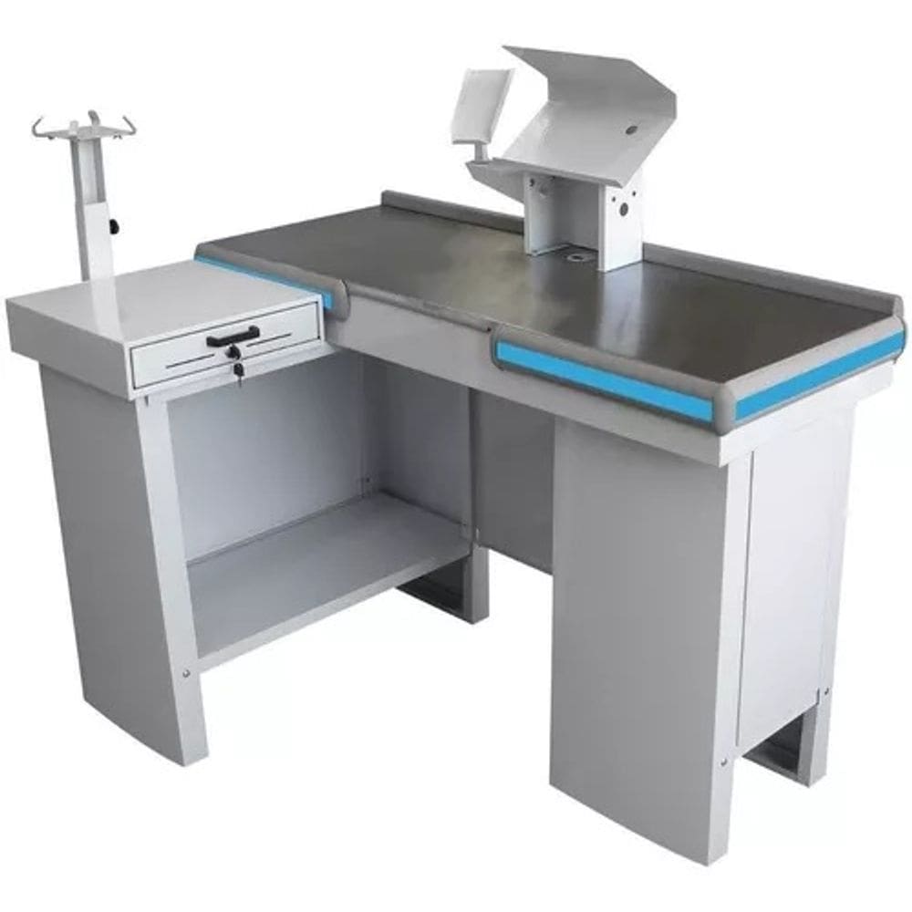 Check-out Caixa De Supermercado 1,3m Kit Automação Amapá