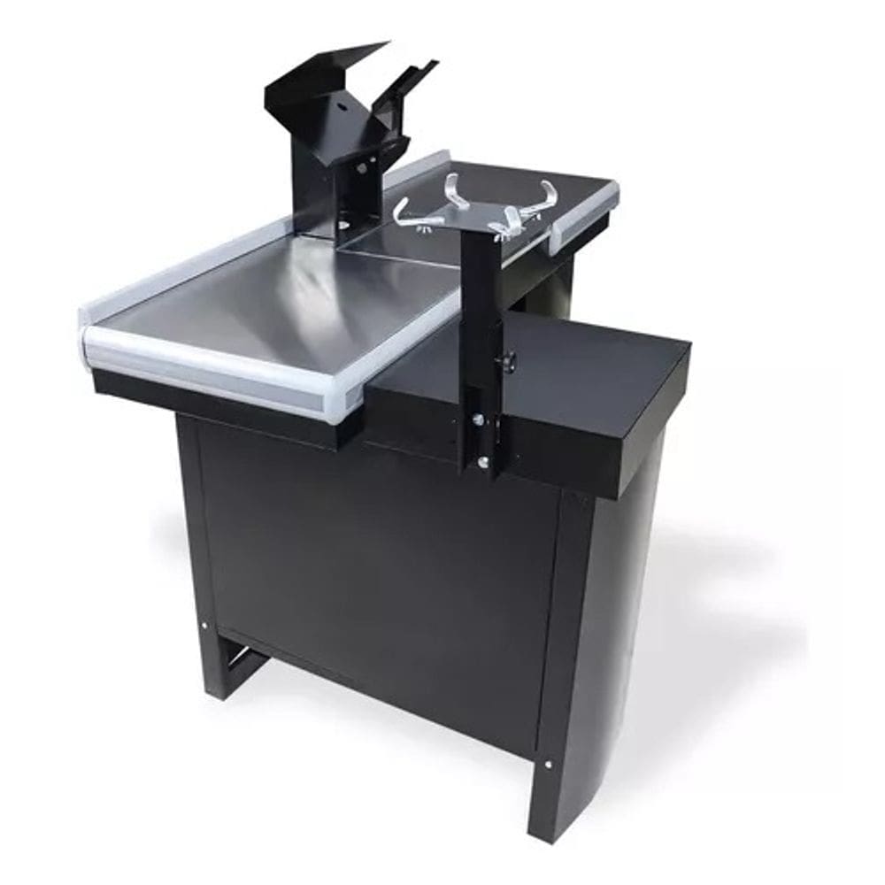 Checkout Caixa De Supermercado 1,80 Em L C/ Furação Balança