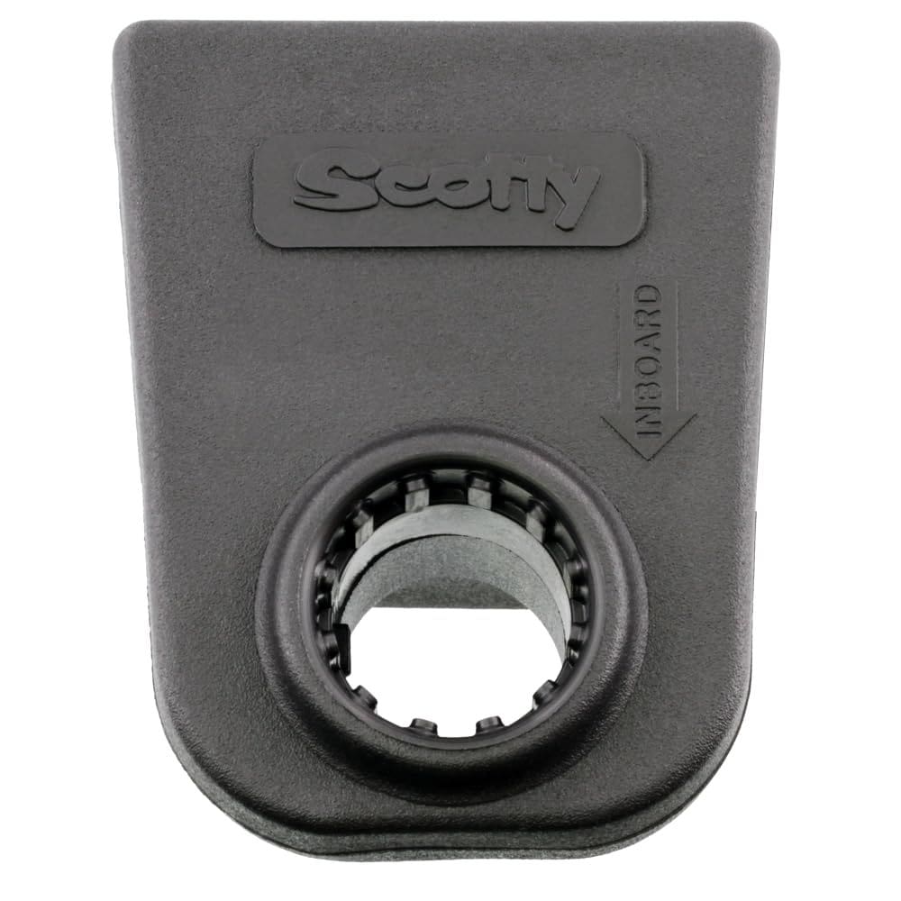 Suporte de trilho quadrado Scotty #243 -BK Universal Fit Black