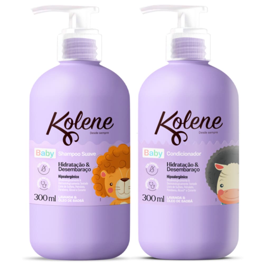 Shampoo e Condicionador Kolene Baby