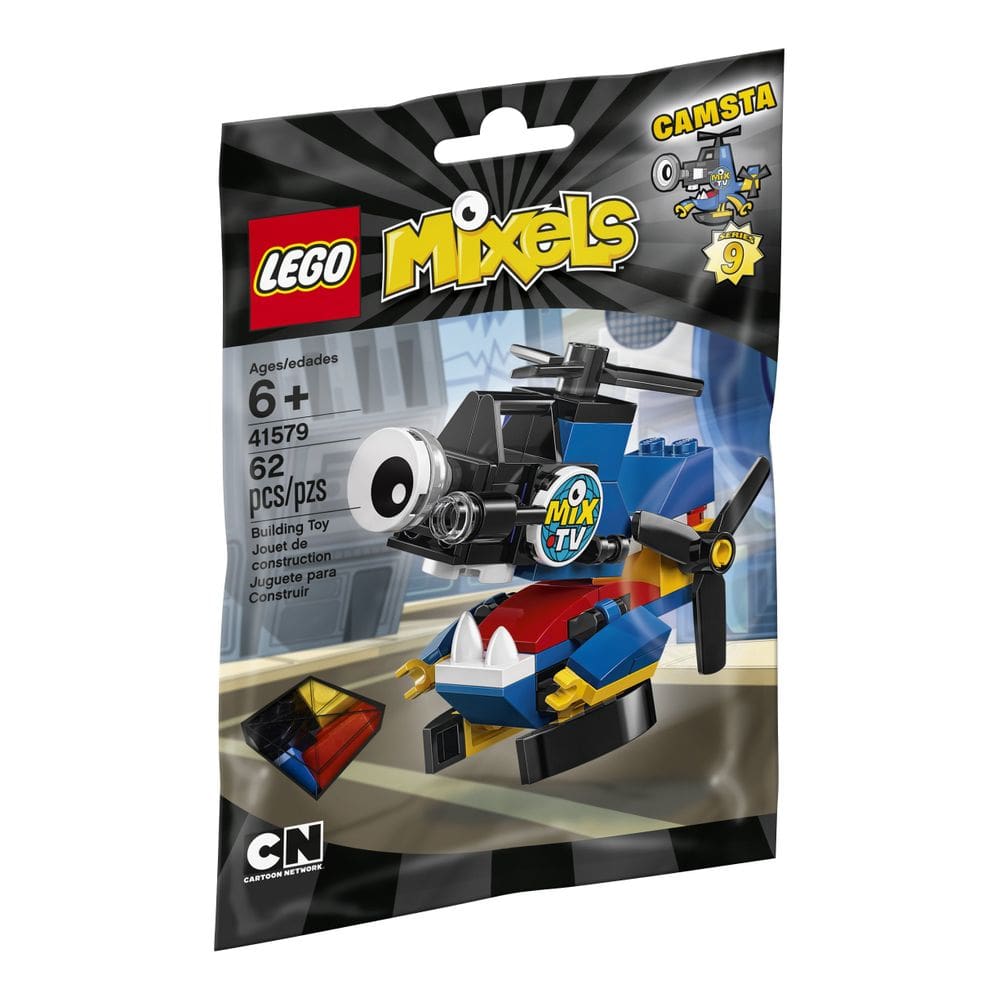 Kit de construção LEGO Mixels 41579 Camsta com 62 peças