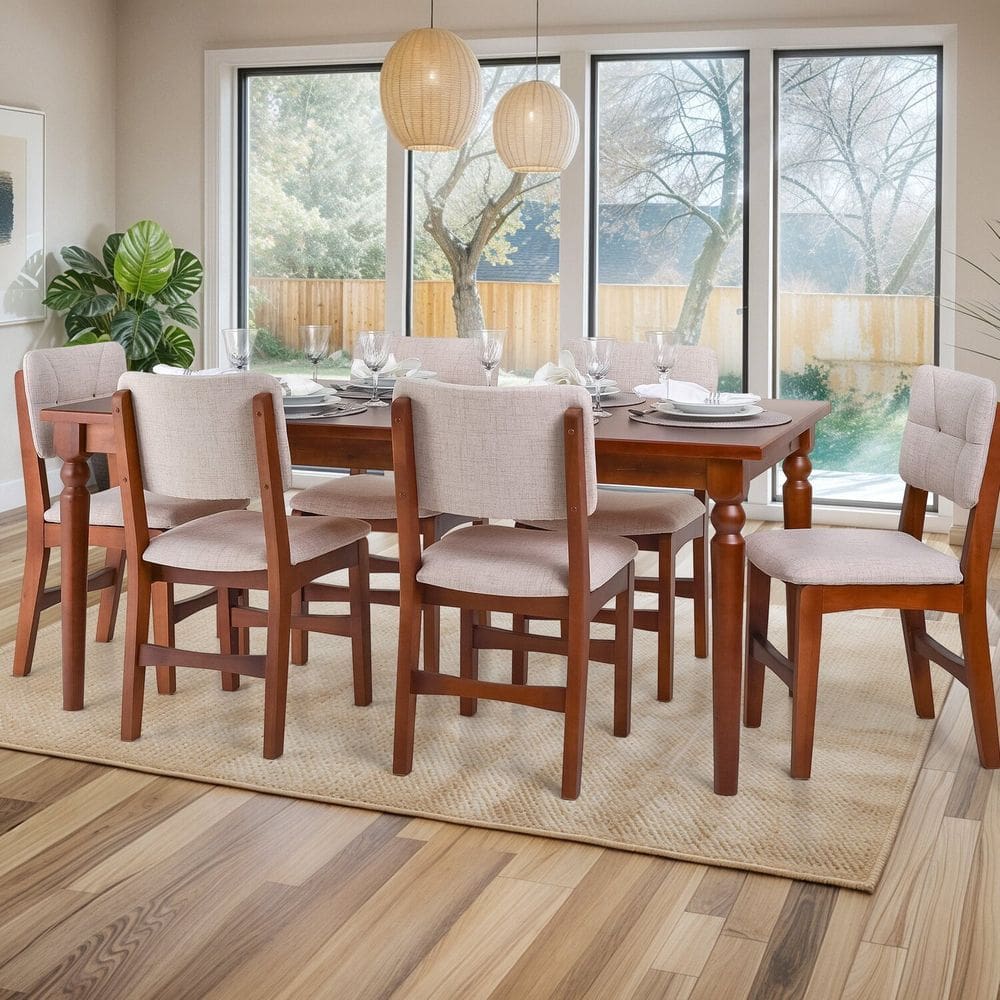 Conjunto de Mesa e 6 Cadeiras Sabrina Nozes