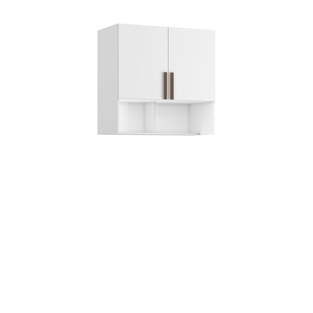 Módulo Aéreo para Cama de Solteiro Altezza Branco