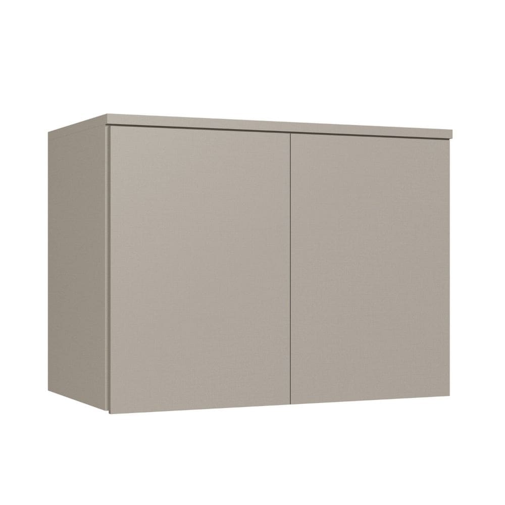 Guarda-roupa Módulo Aéreo 2 Portas Elegance Níquel