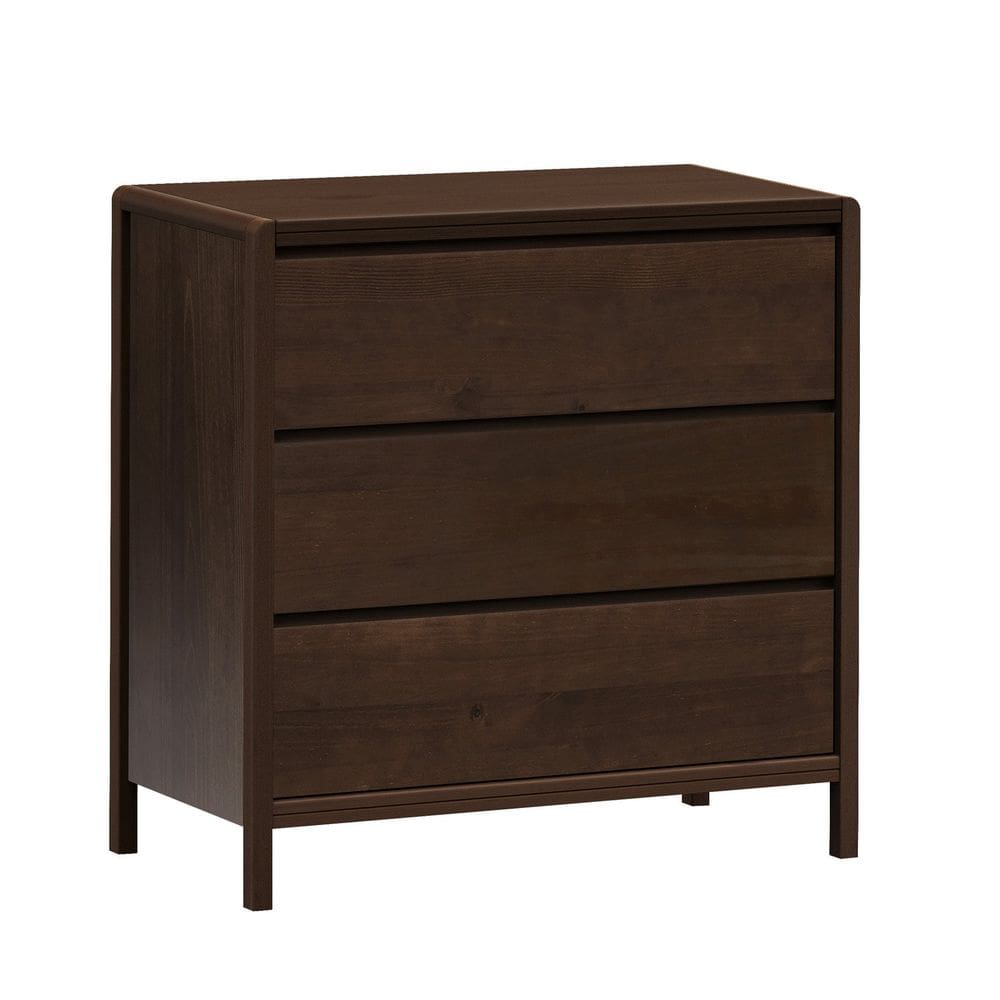 Cômoda para Quarto 3 Gavetas Modena Capuccino