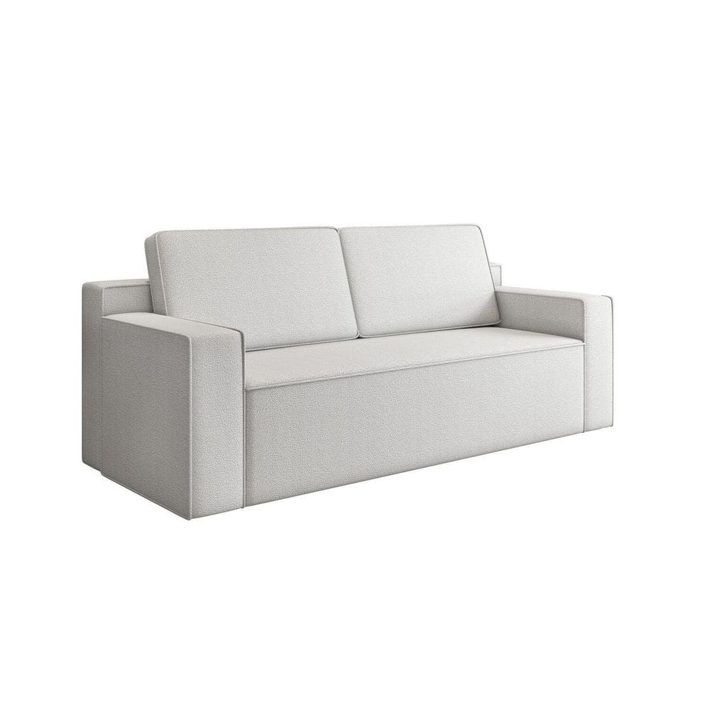 Sofá para Sala de Estar 3 Lugares Magic Branco
