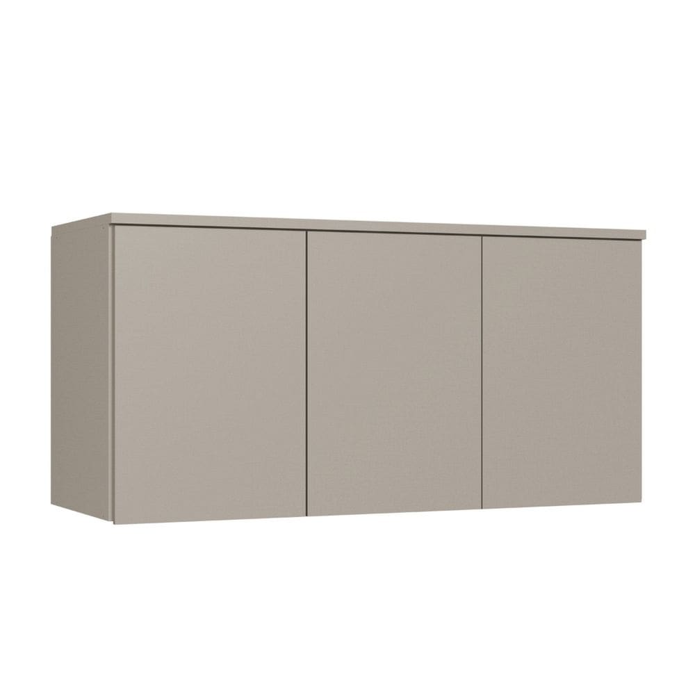 Módulo Aéreo para Quarto 3 Portas Elegance Níquel