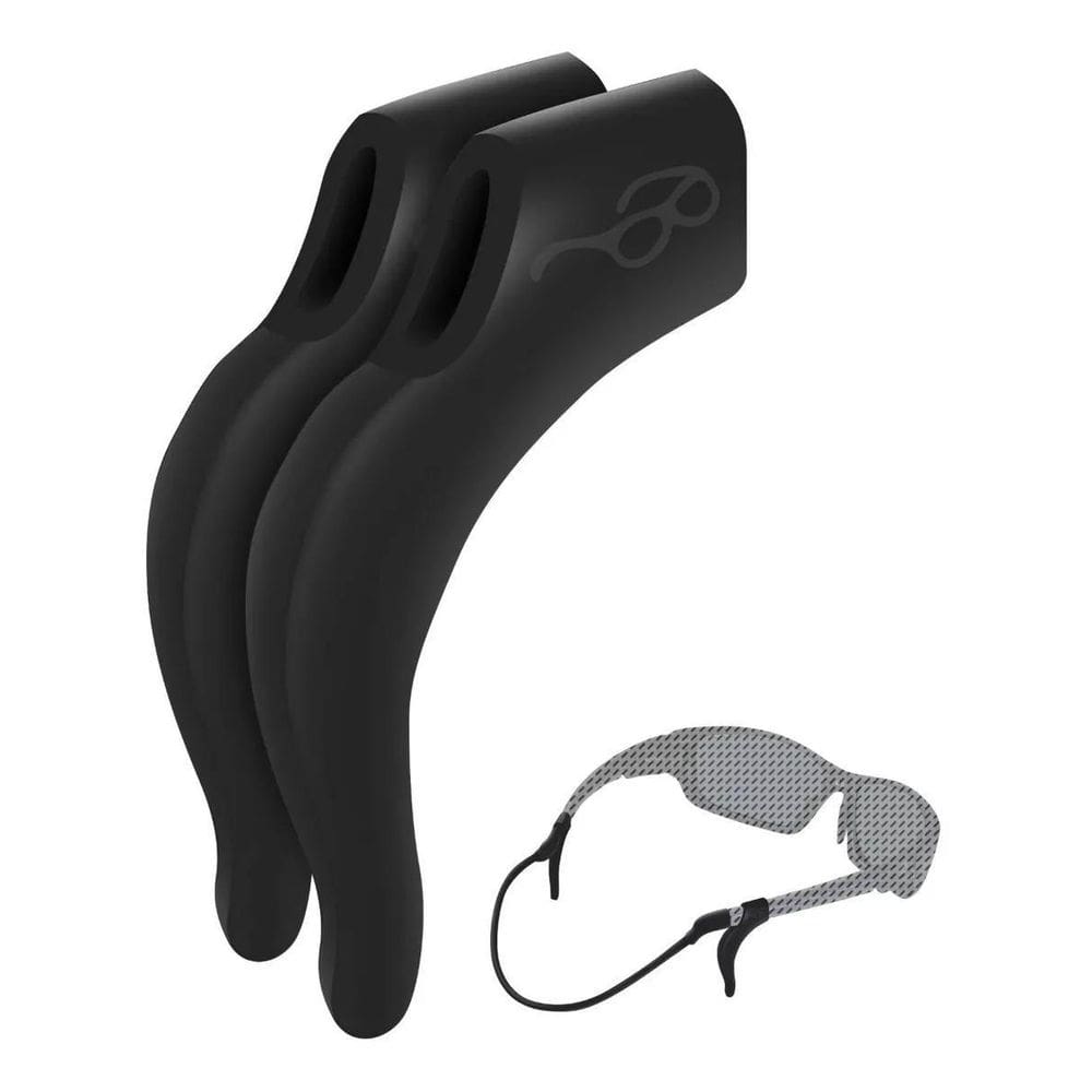 Cordão Silicone Óculos Infantil Preto 10 Unidades