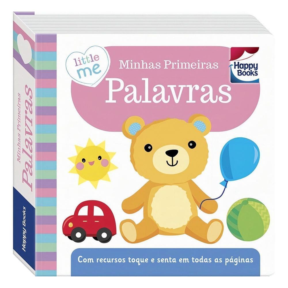 Little Me Livrinhos Rechonchudos-toque e Sinta: Palavras