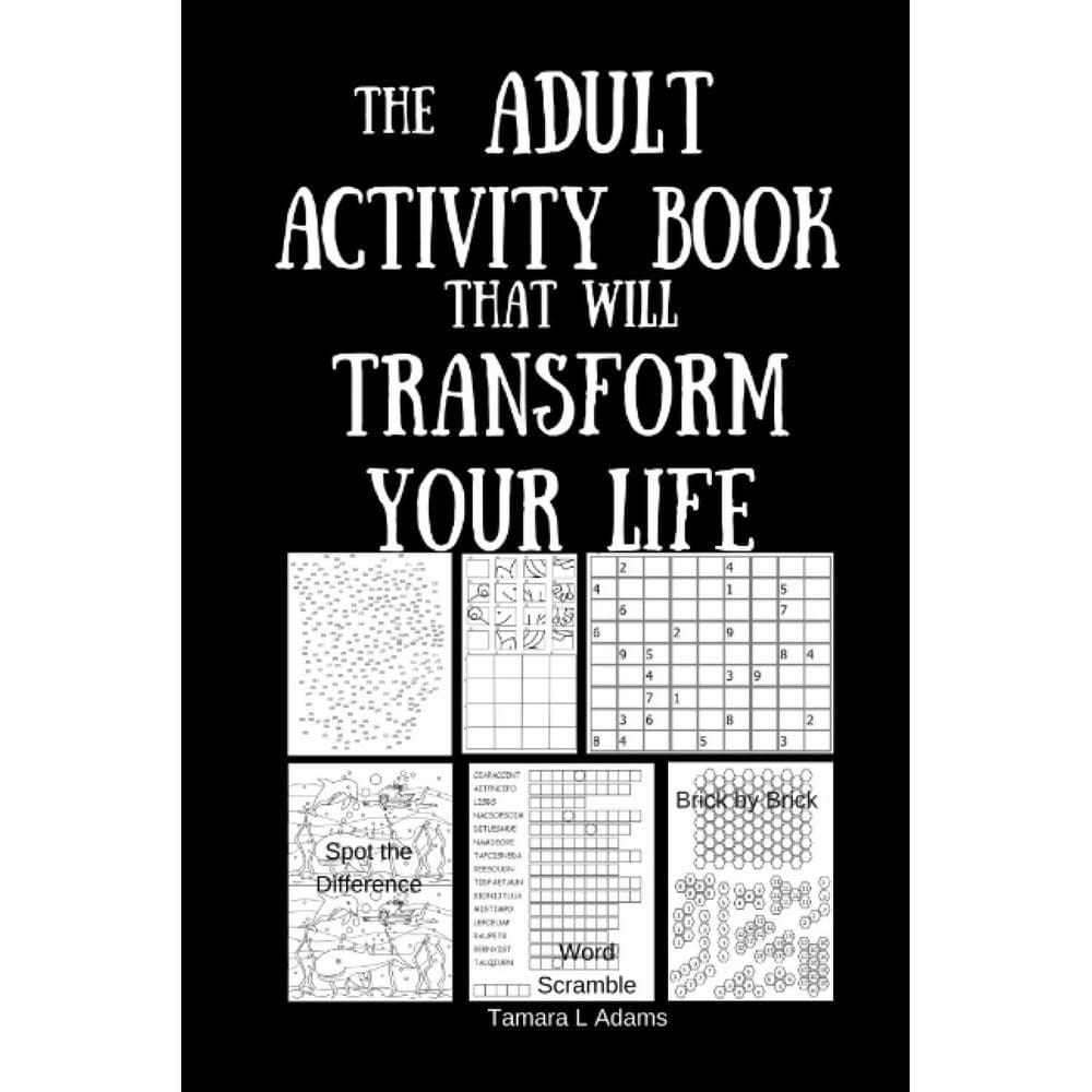 Livro de atividades para adultos Genérica que transformará sua vida