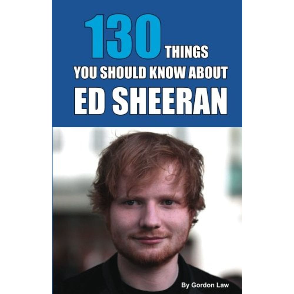 Livro 130 Coisas que você deve saber sobre Ed Sheeran