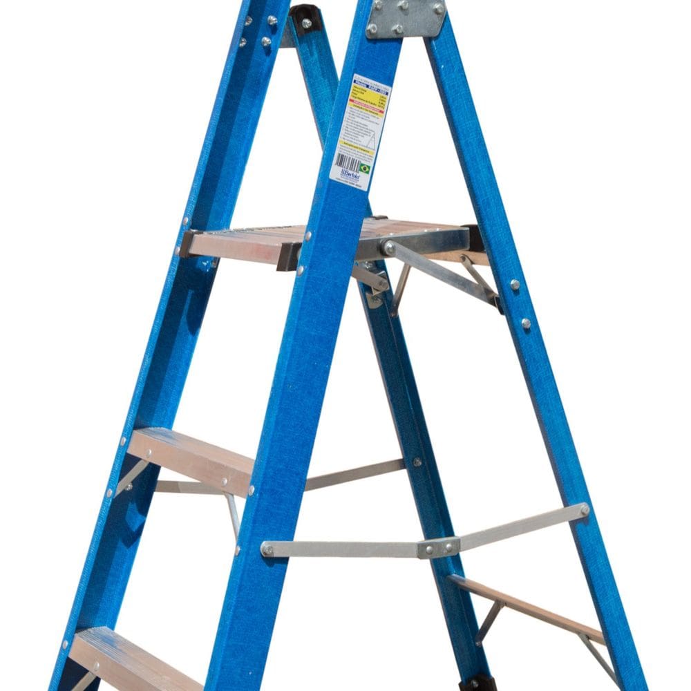 Escada Plataforma 3 Degraus Premium