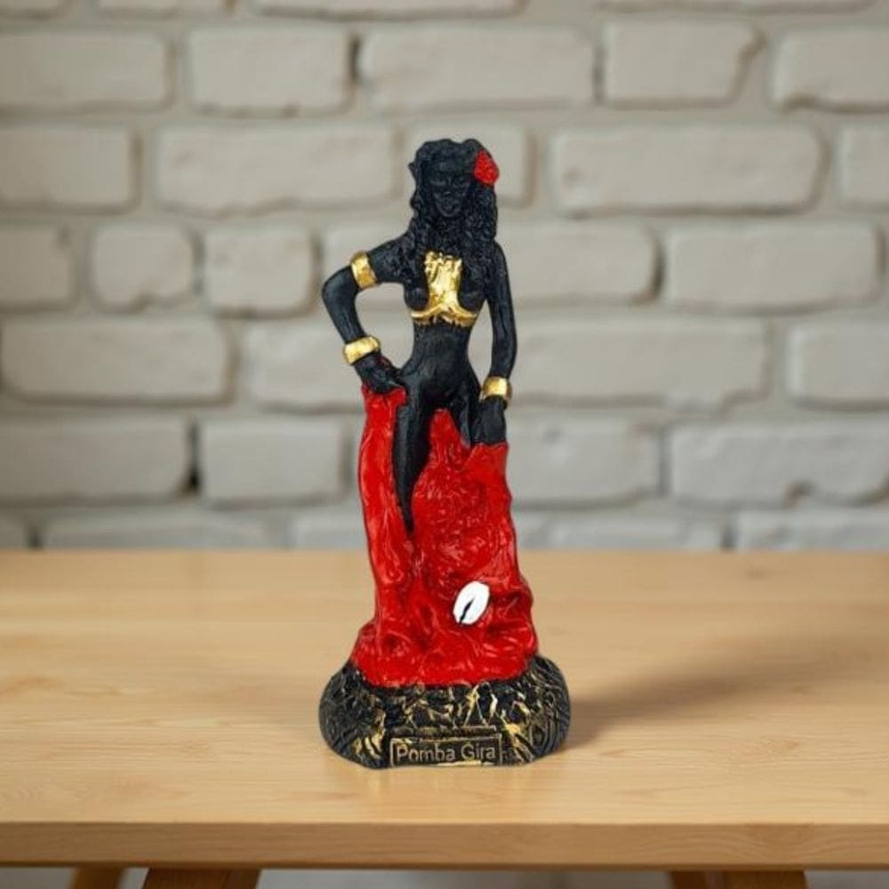 Imagem Maria Padilha estátua umbanda candomblé resina 15 cm