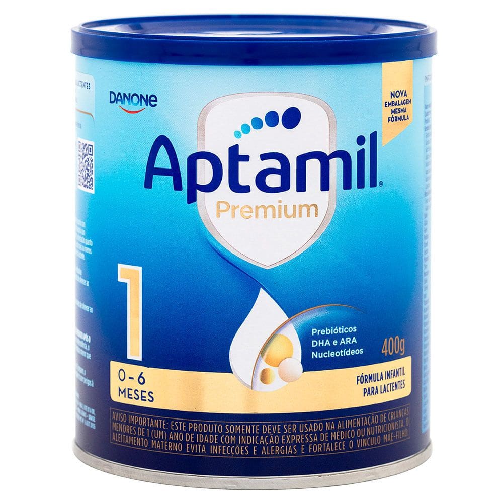 Fórmula Infantil Aptamil Premium 1 0-6 Meses 400g