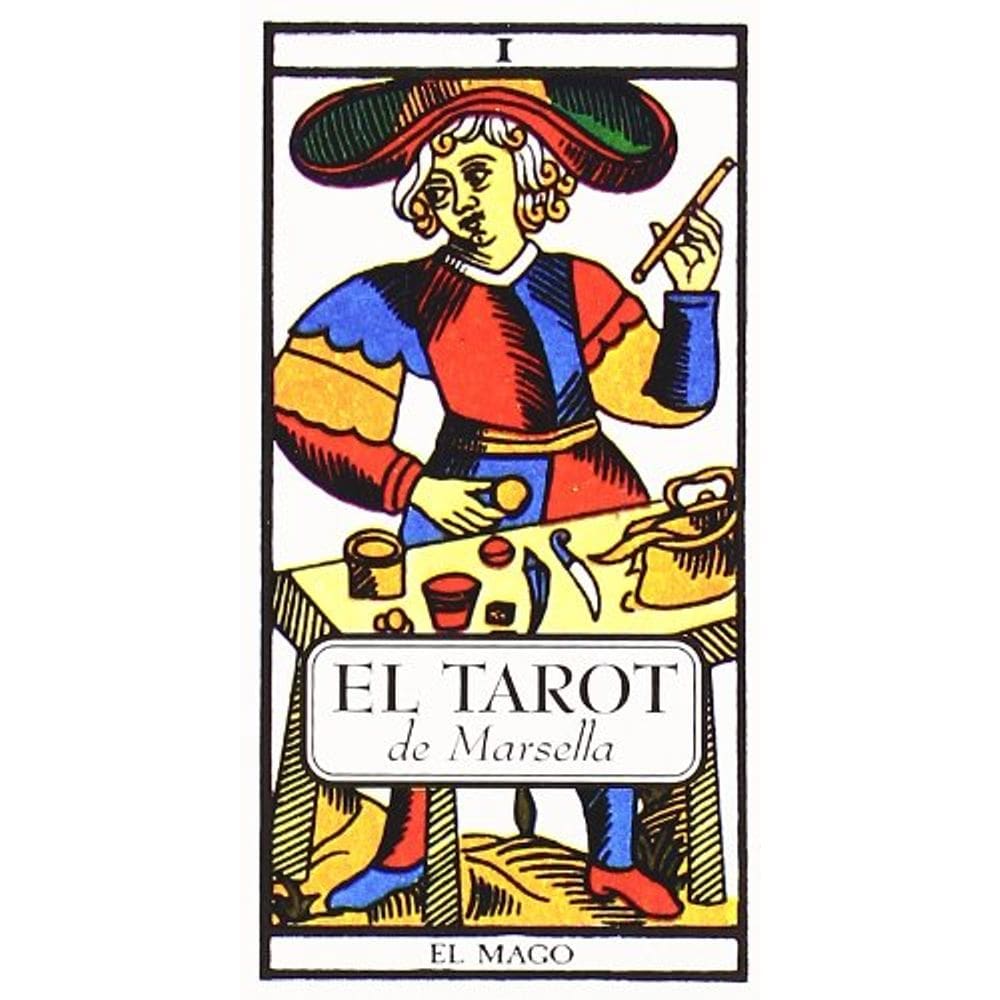 Tarot Deck Marseille: 78 cartas e manual explicativo