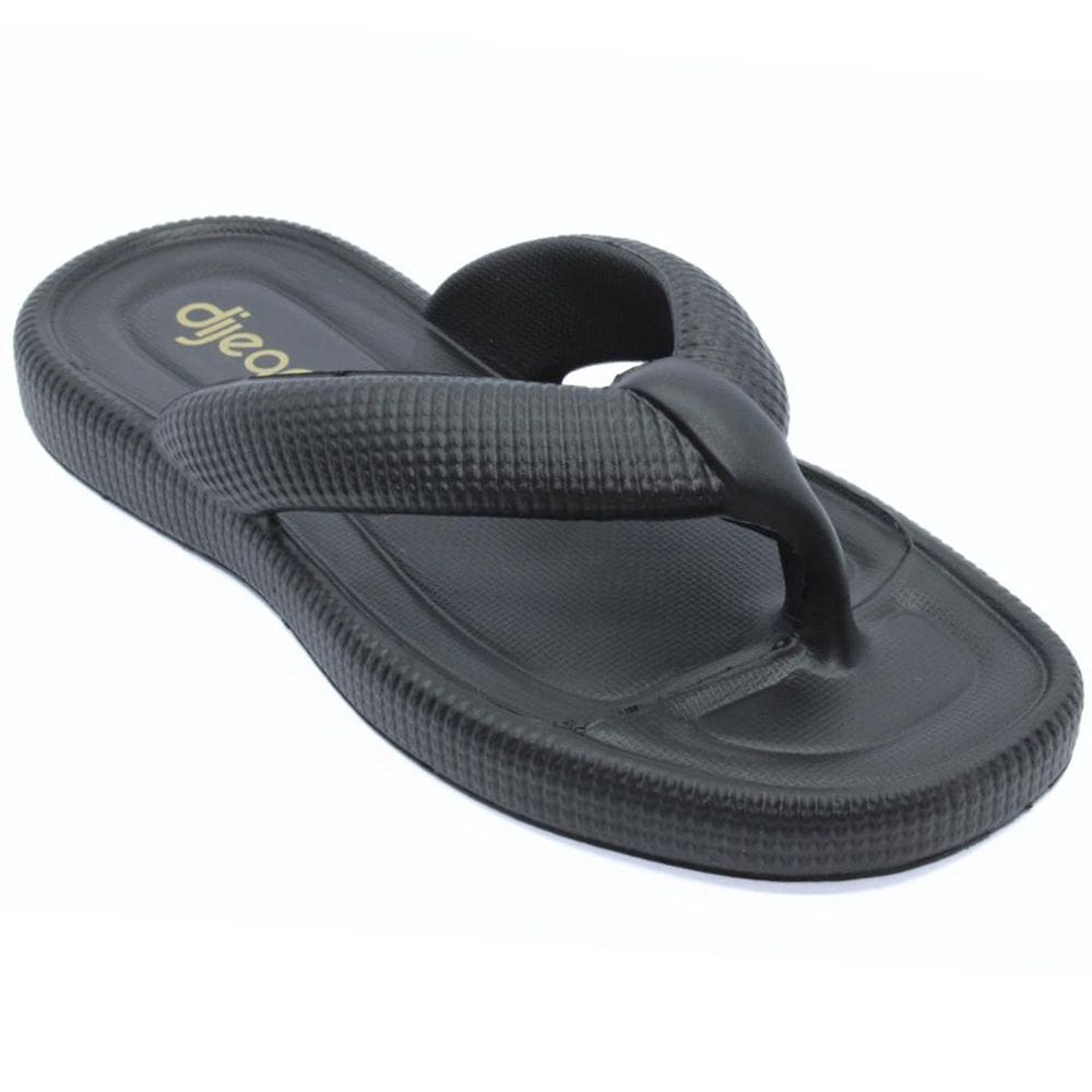 Chinelo De Dedo Dijean Conforto Feminino - Preto