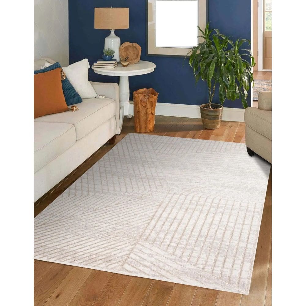 Tapete De Sala Pelo Baixo 100x150cm - Vener 077 - 100x150cm