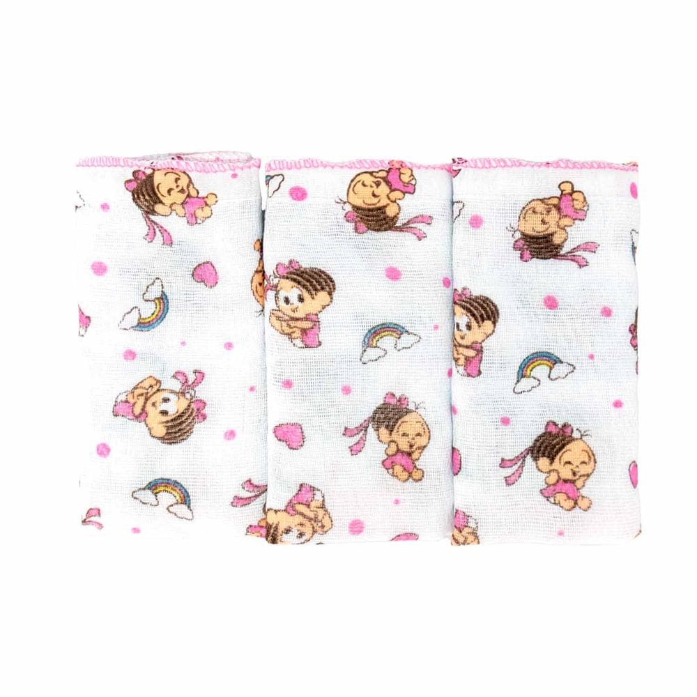 Pano de Boca  3 unidades Turma da Mônica