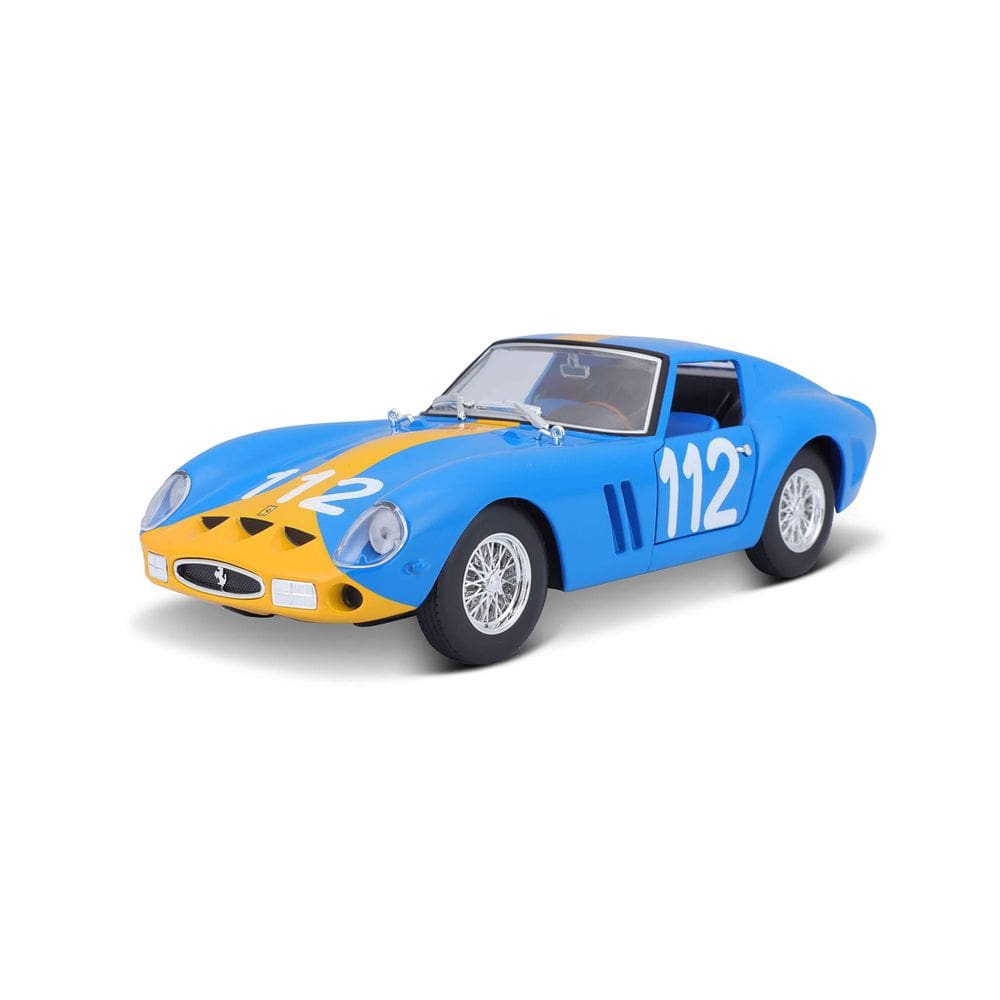 Modelo de carro fundido sob pressão Bburago Ferrari 250 GTO 1962 em escala 1:24