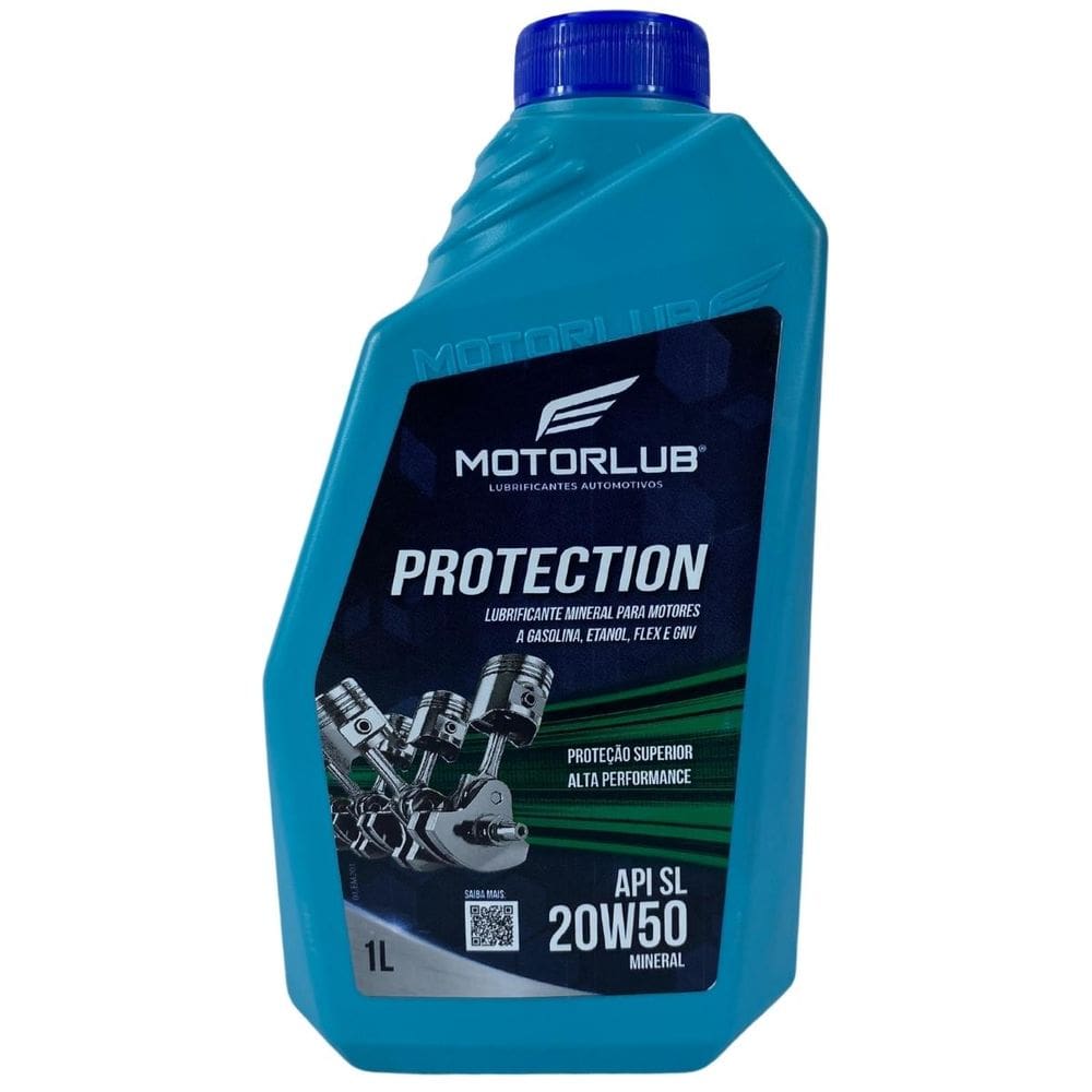 Oleo Motor Motorlub 20W50 Api Sl Mineral 1L