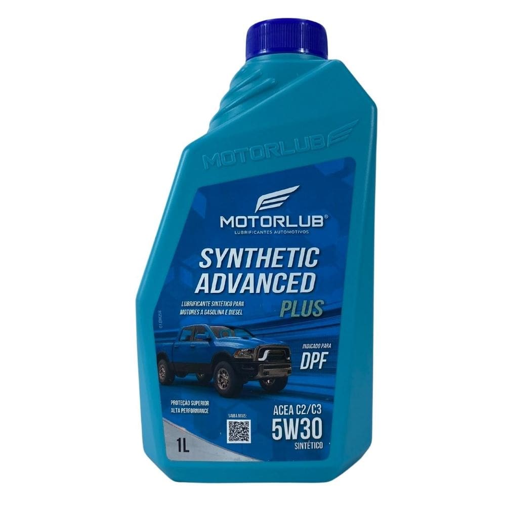 Oleo Motor Motorlub 5W30 Acea C2/C3 Sintético 1L